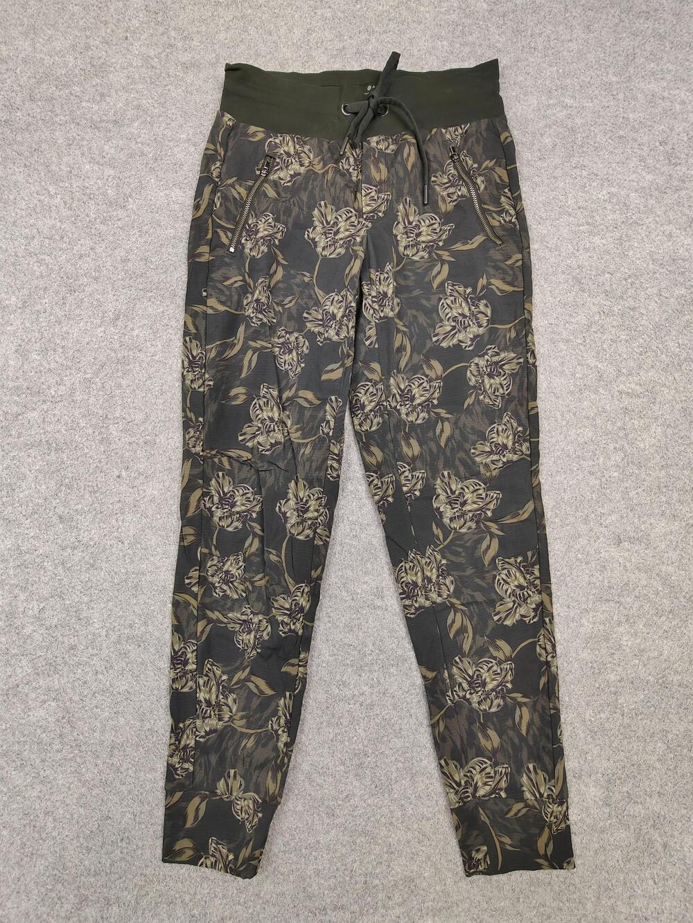 Athleta Pants Womens 0 Green Trekkie North Printed Jogger Tapered Pockets
